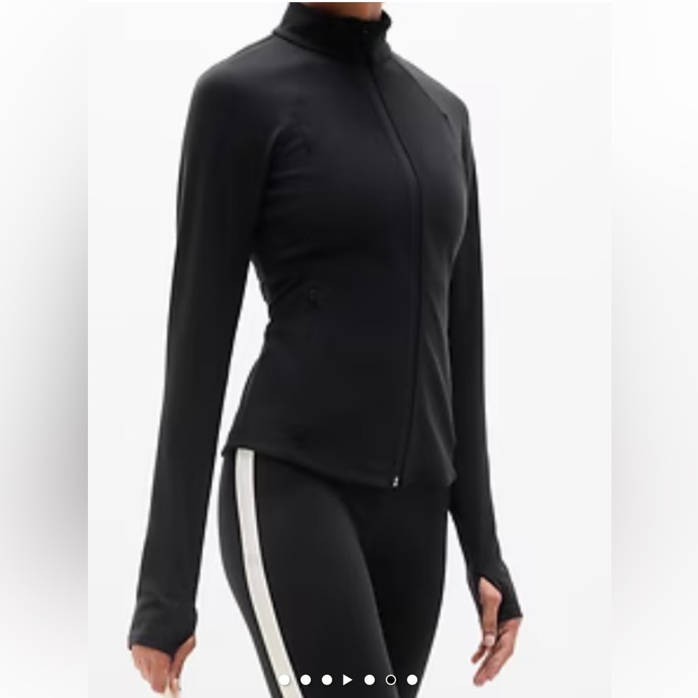 Athleta Black Salutation Jacket, XS